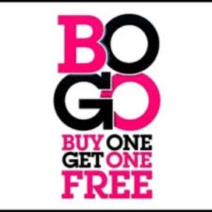 Buy one get one free 5.00 and under
